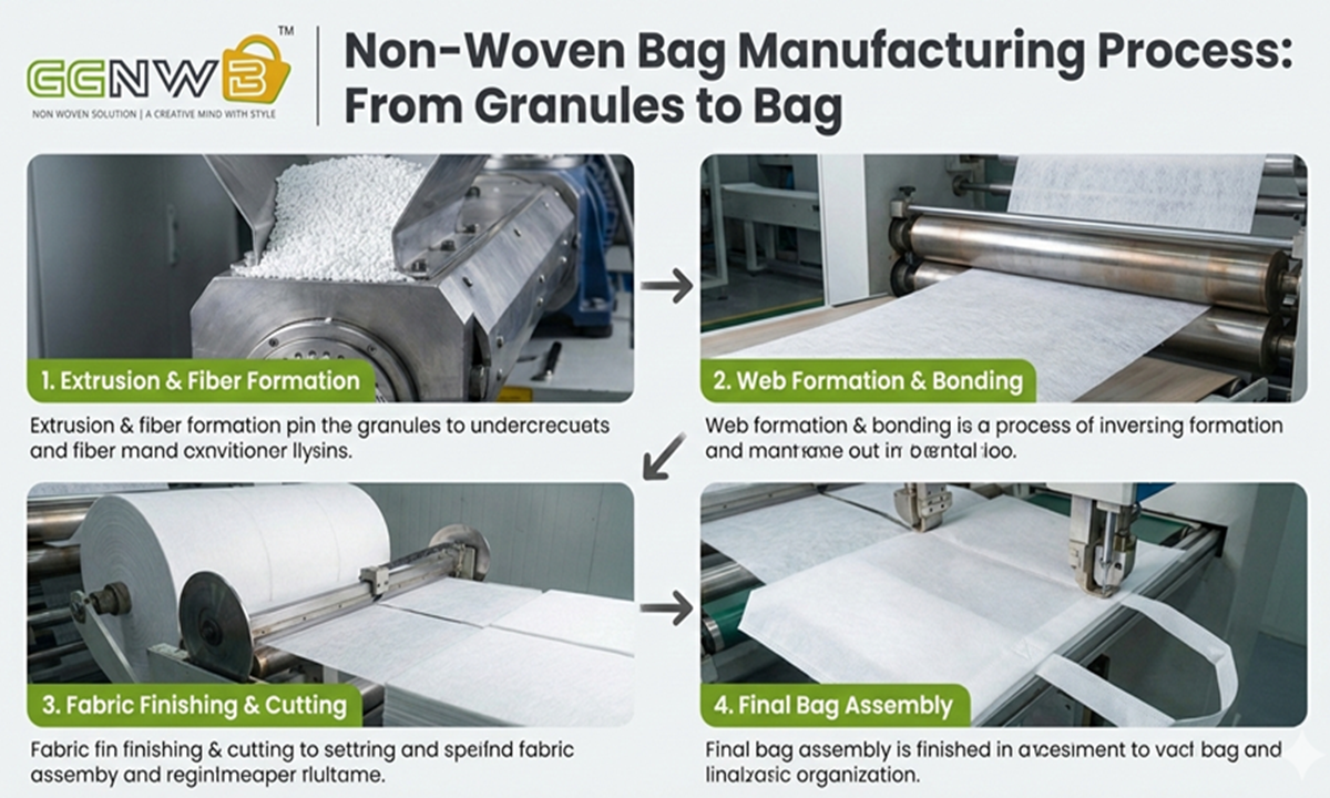 How Non-Woven Bags Are Made: A Simple Step-by-Step Guide