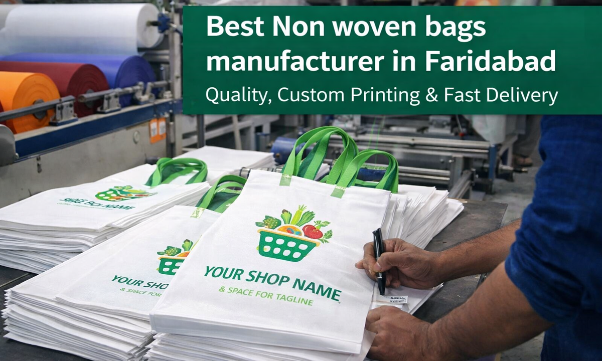 Best Non Woven Bags Manufacturer in Faridabad – Trusted, Fast & Affordable