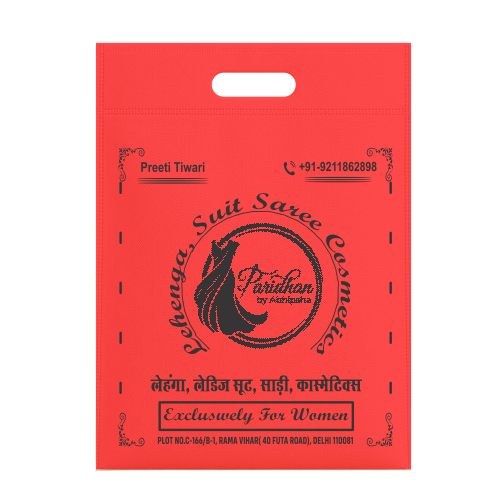 Premium Boutique D-Cut Non-Woven Bag