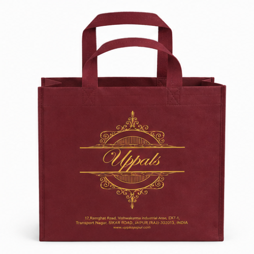 Laminated Non Woven Bags – Red Color