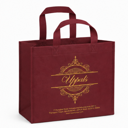 Laminated Non Woven Bags – Red Color