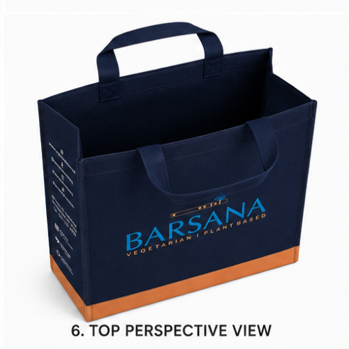 Laminated Non Woven Bags – Blue Color
