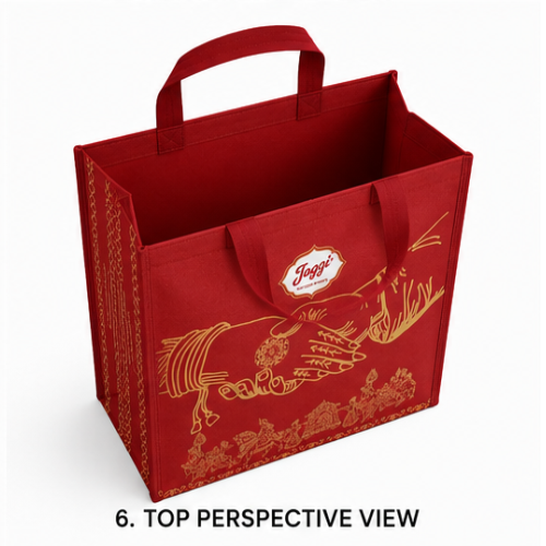 Laminated Non Woven Bags – Black Color