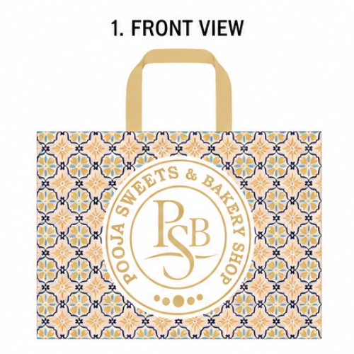 Custom Printed Laminated Shopping Carry Bag