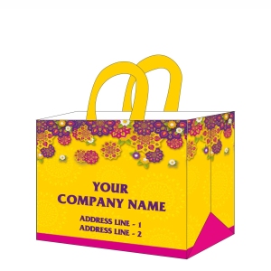 Sweet Box Laminated Non-Woven Box Carry Bag
