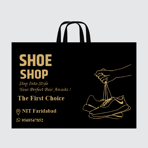 Custom Printed Shoe Non Woven Bags
