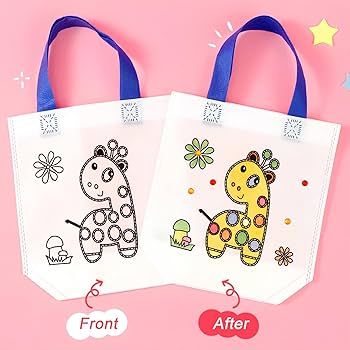 Kids Gift Non Woven Carry Bags