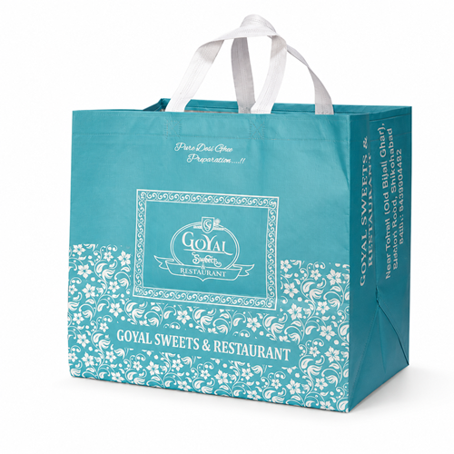 Custom Printed Promotional Non Woven Carry Bags