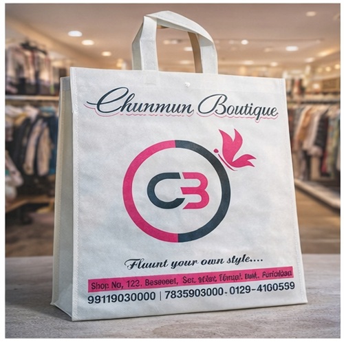 Laminated Promotional Non Woven Carry Bags
