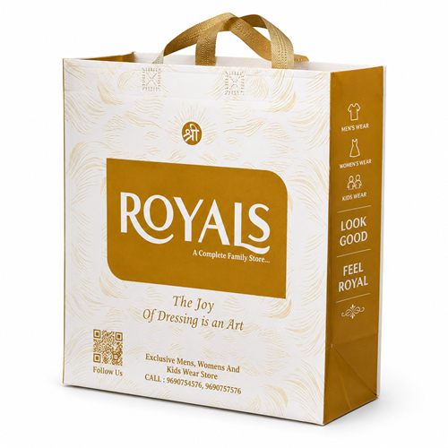 Custom Printed Shopping Non Woven Carry Bags