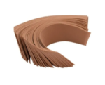 brown wax strip
