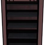 Shoe Racks Brown 6 Layers