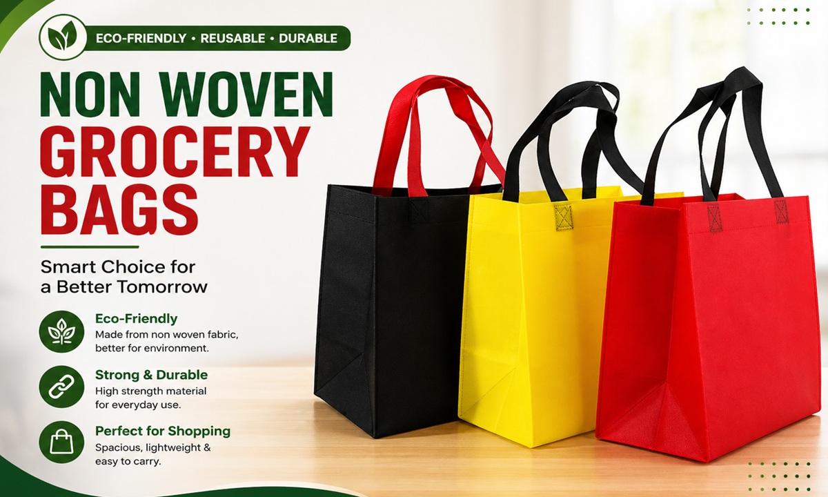 Non woven grocery bags colorful reusable eco friendly shopping bags for bulk order