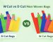 W Cut vs D Cut Non Woven Bags comparison for packaging