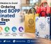 Printed BOPP laminated carry bags wholesale packaging for retail and grocery businesses