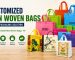 Customized non woven carry bags for eco friendly business packaging